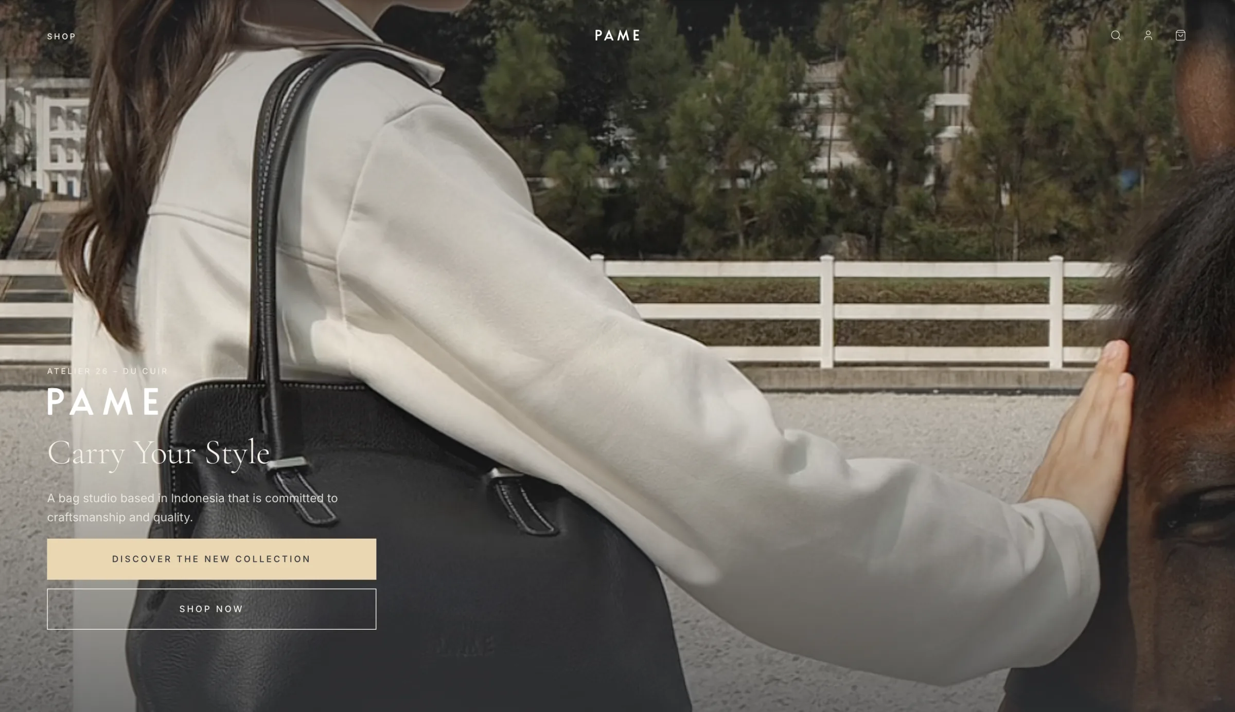 PAME, Online Shop