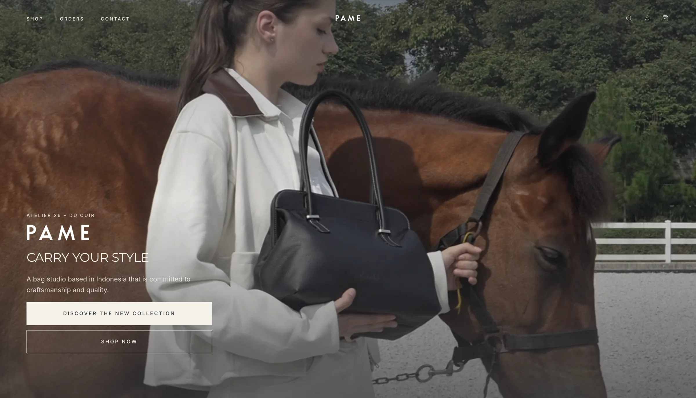 PAME, Online Shop